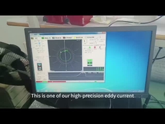 il rilevatore di difetti di corrente vorticale rileva il difetto di crepa al tamburo di un tubo di rame fine