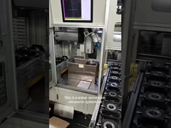 Avete mai visto l'ispezione ad ultrasuoni ad immersione in acqua per giunti a sfera per automobili?